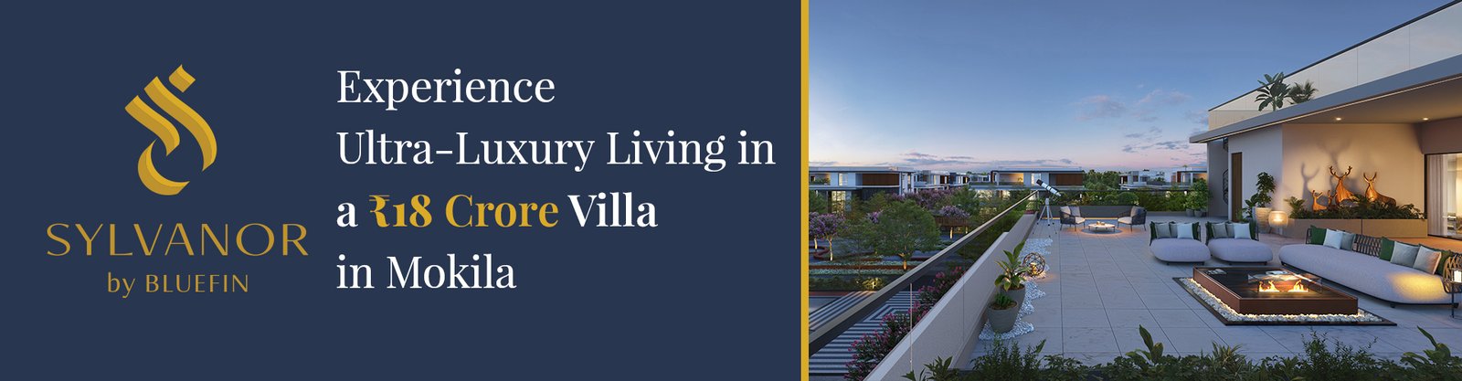 Sylvanor By Bluefin: Experience Ultra-Luxury Living in a ₹18 Crore Villa in Mokila