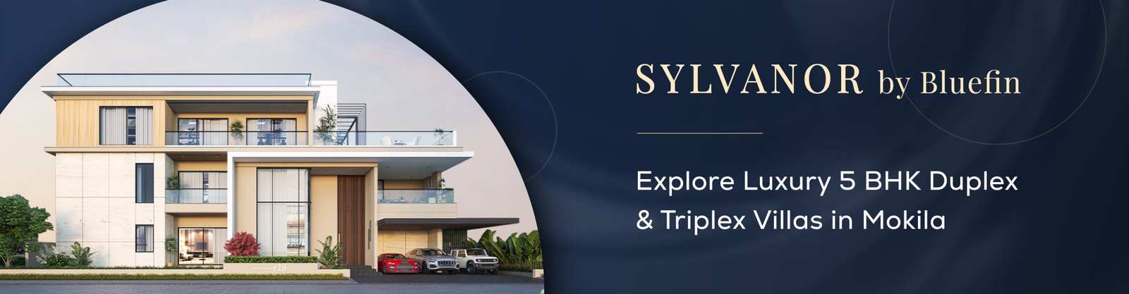 Sylvanor by Bluefin: Explore Luxury 5 BHK Duplex & Triplex Villas in Mokila